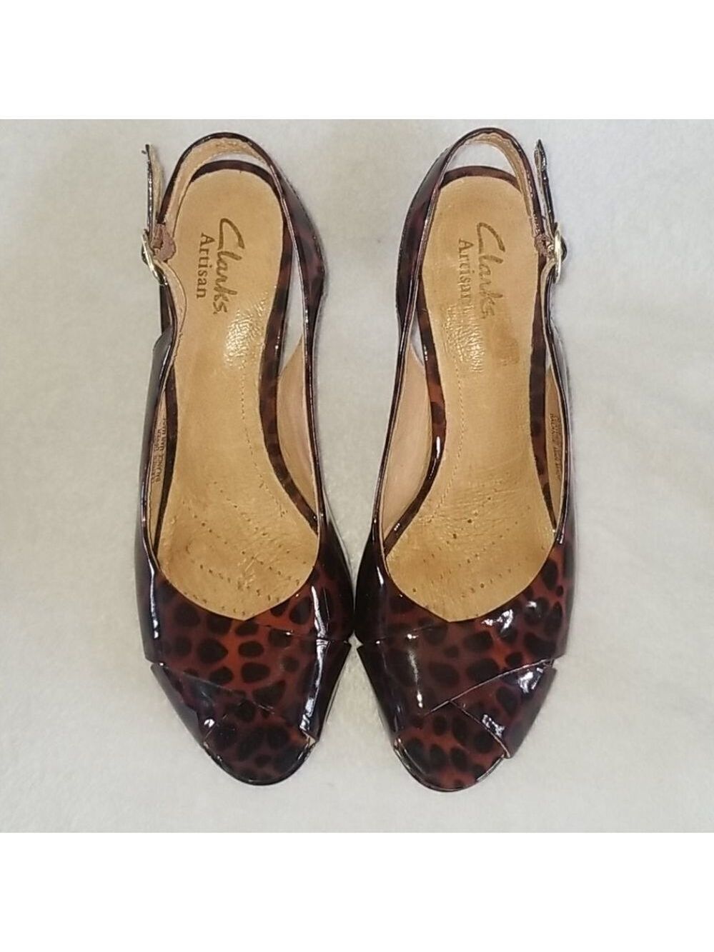 CLARKS ARTISAN LEOPARD PRINT SZ 6M